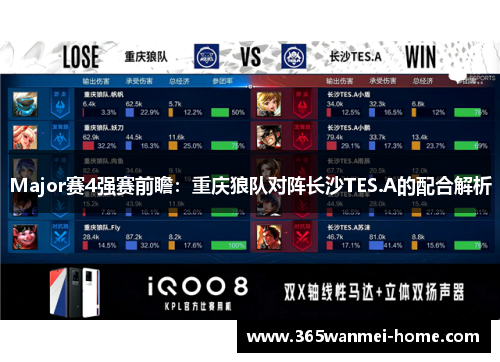 Major赛4强赛前瞻：重庆狼队对阵长沙TES.A的配合解析